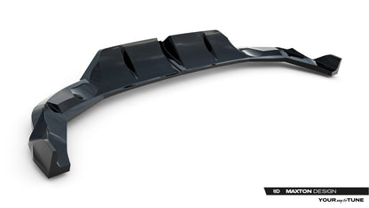 Rear splitter (with vertical bars) v.3 audi rs3 sportback 8y facelift