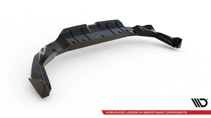 Rear splitter (with vertical bars) v.3 subaru brz mk2