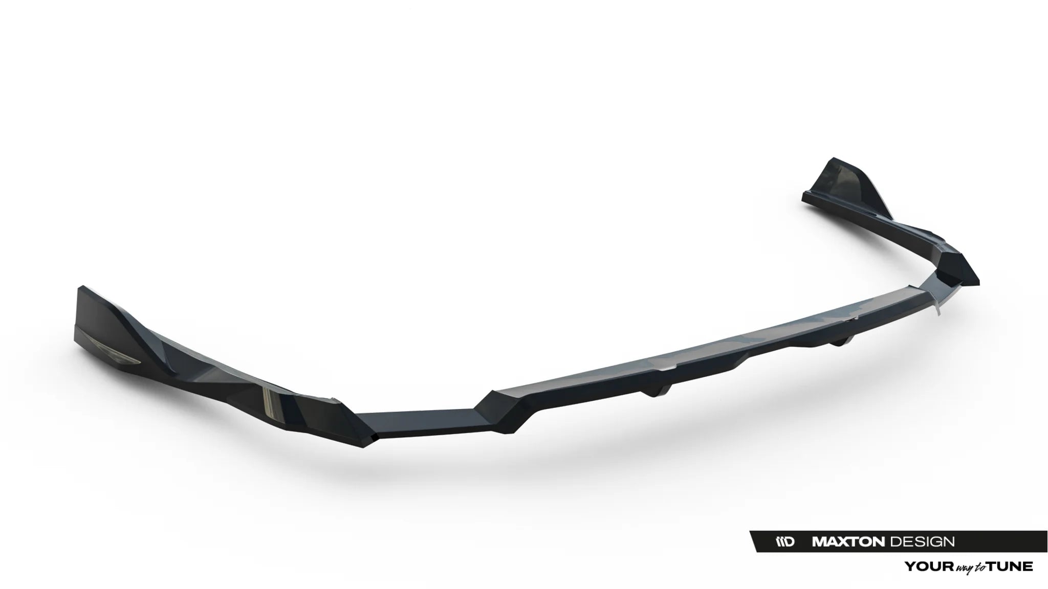 Rear splitter (with vertical bars) v.4 audi a6 s-line c9