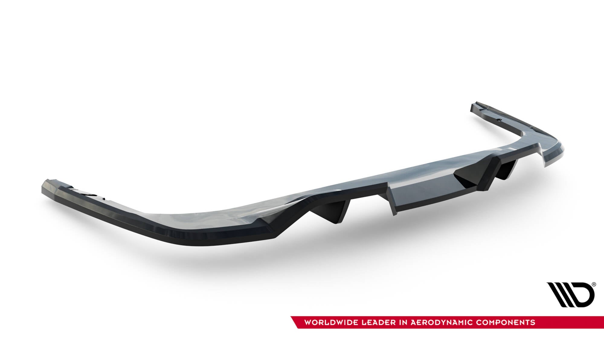 Rear splitter (with vertical bars) volkswagen atlas r-line mk1 facelift 2