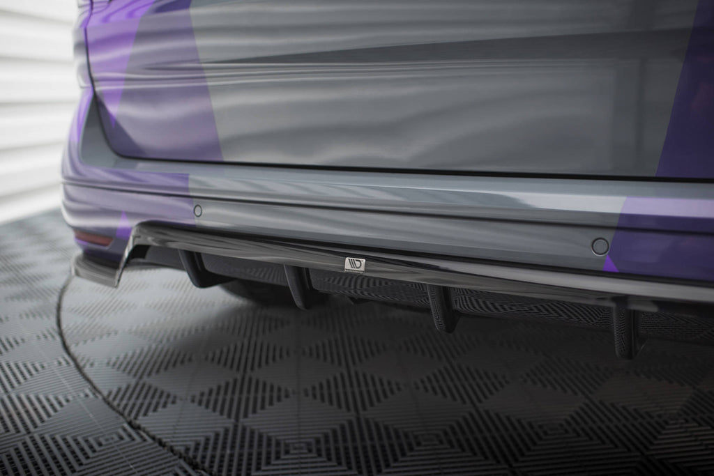 Rear splitter (with vertical bars) volkswagen multivan t7