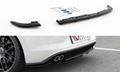 Rear splitter (with vertical bars) volkswagen polo gti / r-line mk6