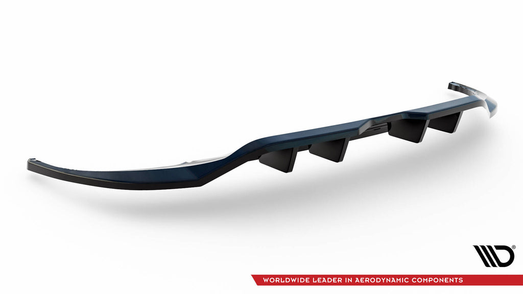 Rear splitter (with vertical bars) volkswagen tiguan r-line mk2 facelift