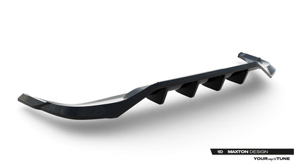Rear splitter (with vertical bars) volkswagen tiguan r-line mk3