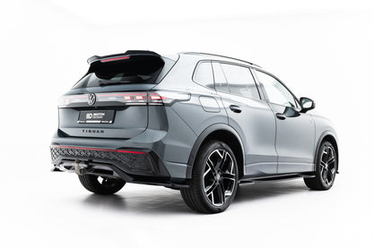 Rear splitter (with vertical bars) volkswagen tiguan r-line mk3