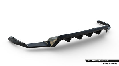 Rear splitter (with vertical bars) volkswagen touareg r-line mk3 facelift