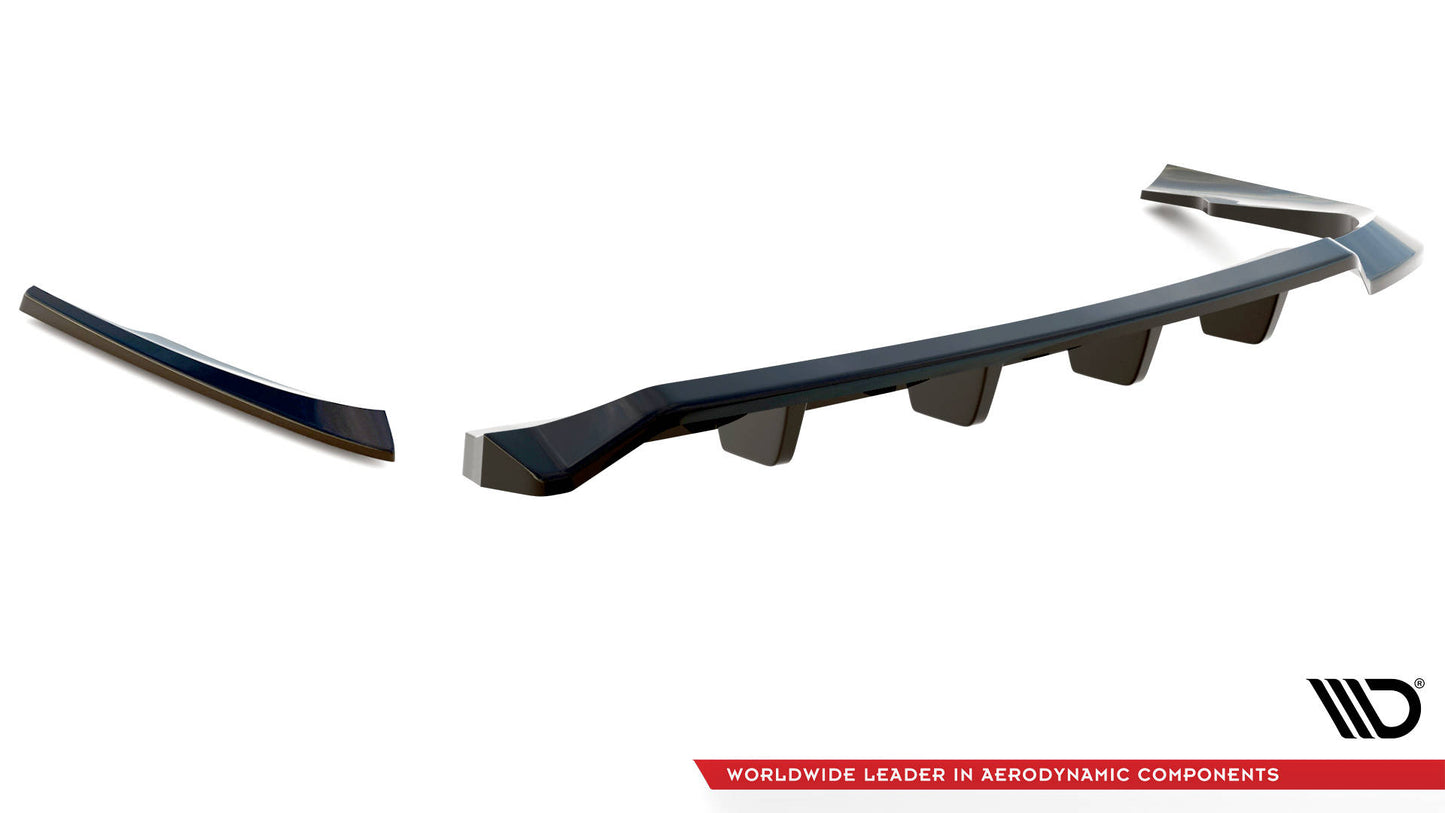 Rear splitter (with vertical bars) Volvo C70 MK1