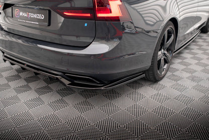 Rear splitter (with vertical bars) volvo v90 / s90 r-design mk2