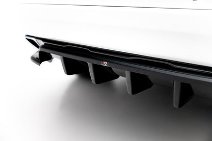 Rear splitter (with vertical bars) volvo xc60 mk1 facelift