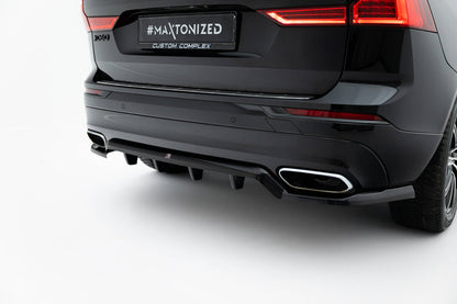 Rear splitter (with vertical bars) volvo xc60 mk2