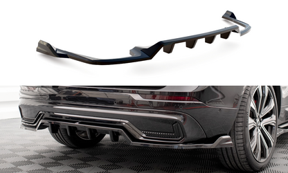 Rear splitter (with vertical bars) volvo xc60 r-design mk2 facelift