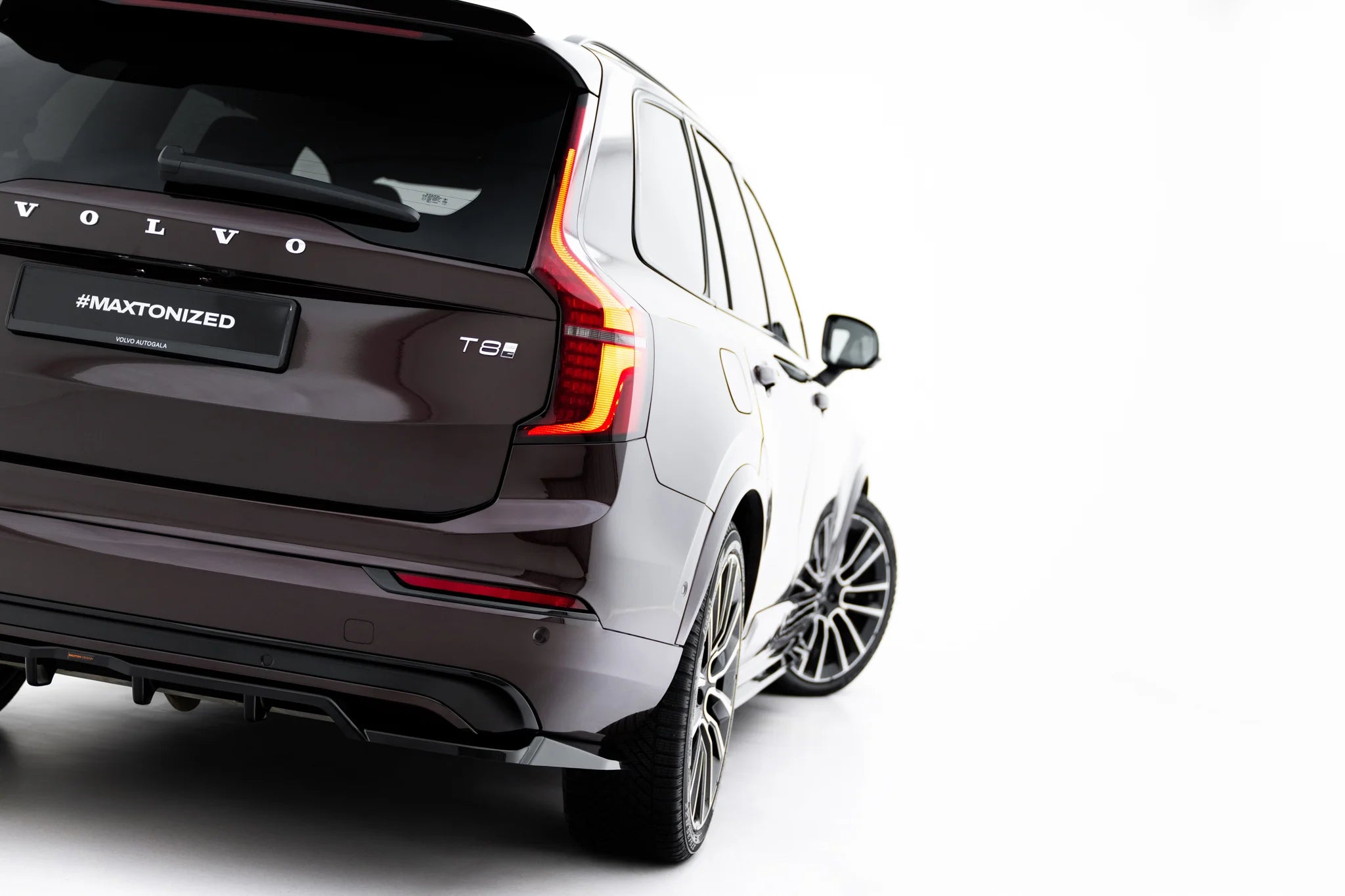 Rear splitter (with vertical bars) volvo xc90 mk2 facelift 2