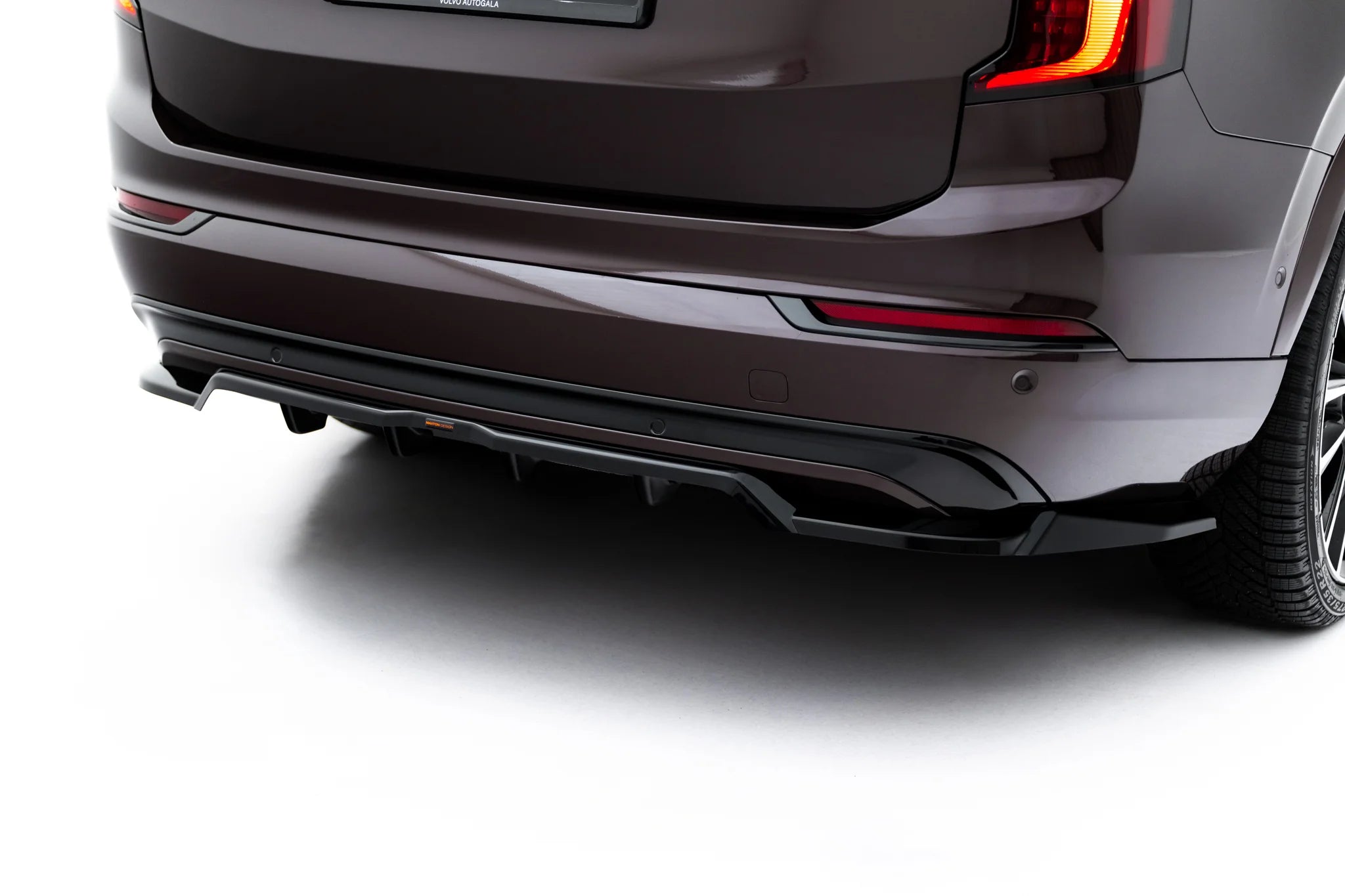 Rear splitter (with vertical bars) volvo xc90 mk2 facelift 2