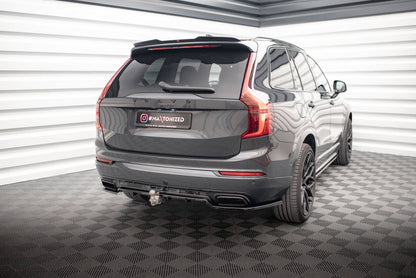 Rear splitter (with vertical bars) volvo xc90 r-design mk2 facelift