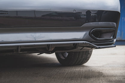 Rear splitter (with vertical bars) for bmw 7 m-pack g11 /g12