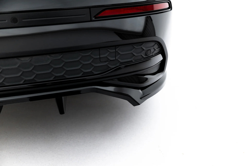 Rear splitter (with vertical bars) suitable for audi a3 sedan 8y facelift
