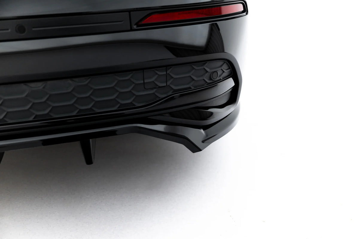 Rear splitter (with vertical bars) suitable for audi a3 sedan 8y facelift