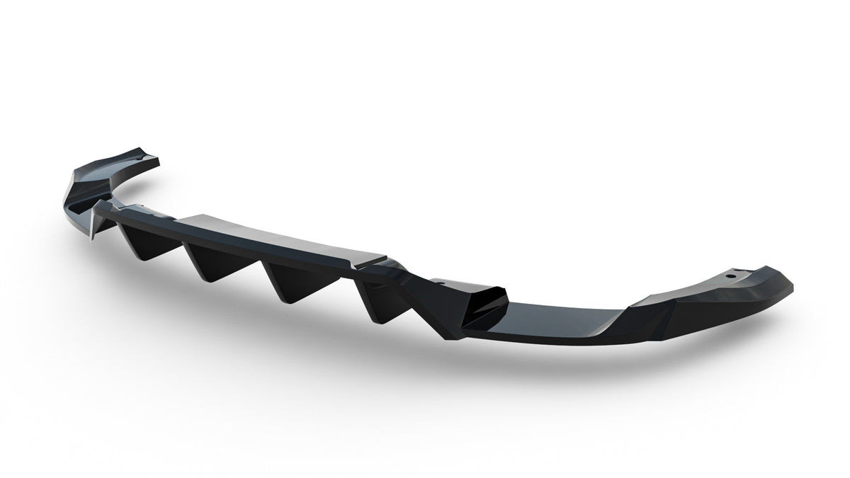 Rear splitter (with vertical bars) suitable for audi q5 s-line sportback / suv mk3