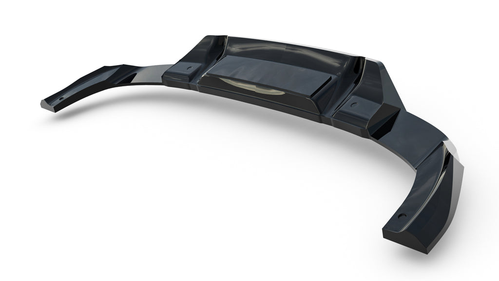 Rear splitter (with vertical bars) suitable for audi q5 s-line sportback / suv mk3