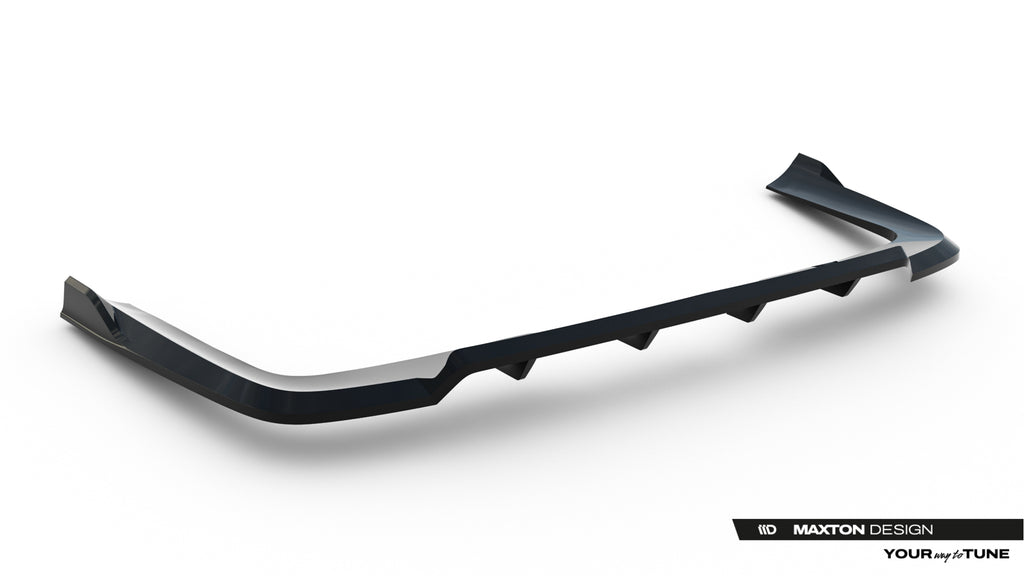 Rear splitter (with vertical bars) suitable for mercedes-benz v amg-line w447 facelift 2