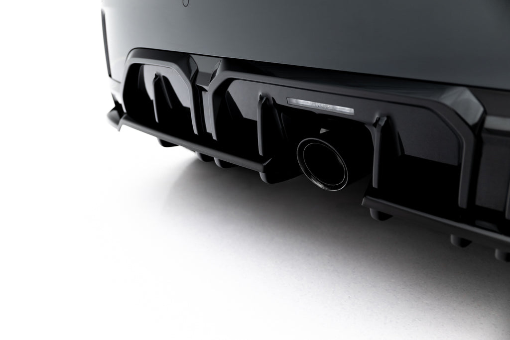 Rear splitter (with vertical bars) suitable for mini cooper john cooper works f65