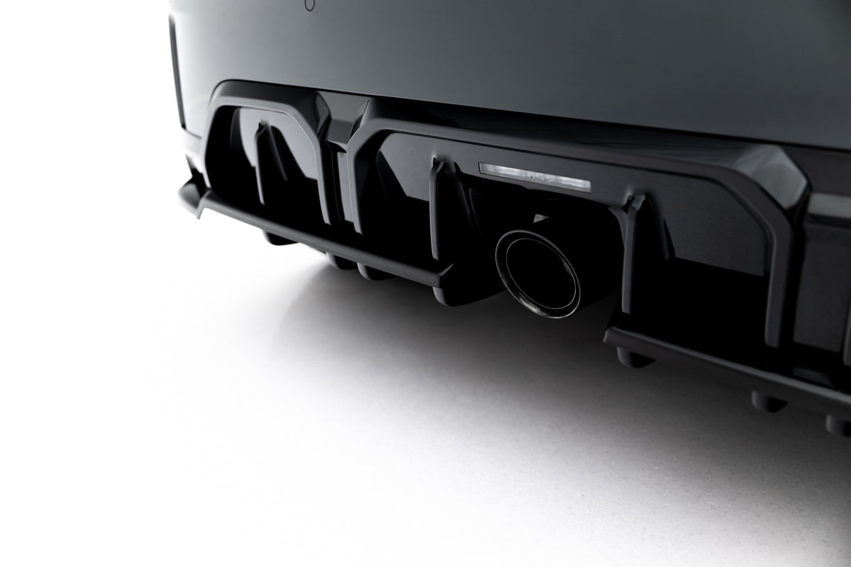 Rear splitter (with vertical bars) suitable for mini cooper john cooper works f65