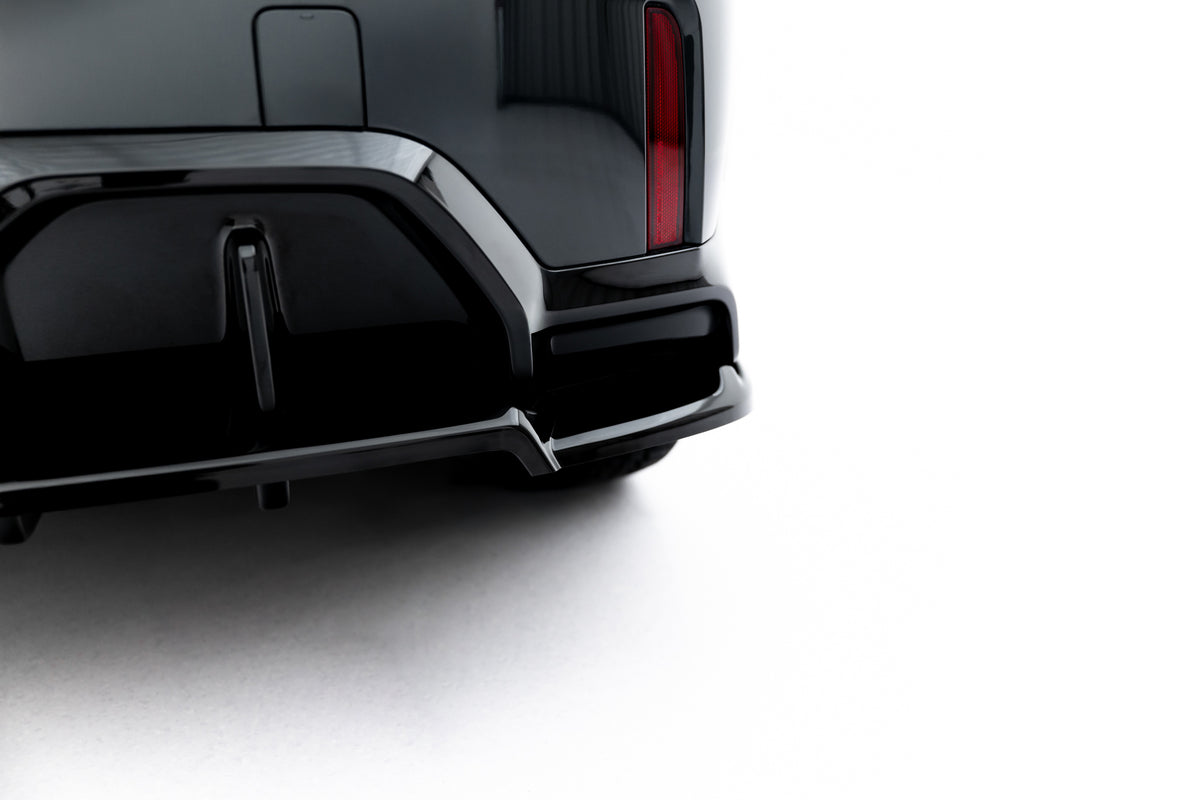 Rear splitter (with vertical bars) suitable for mini cooper john cooper works f65