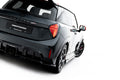 Rear splitter (with vertical bars) suitable for mini cooper john cooper works f65