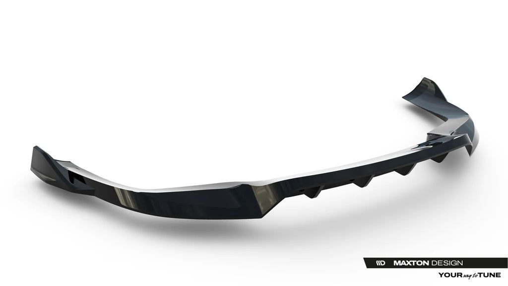 Rear splitter (with vertical bars) suitable for porsche panamera 4 / 4s e-hybrid / 4 e-hybrid 972