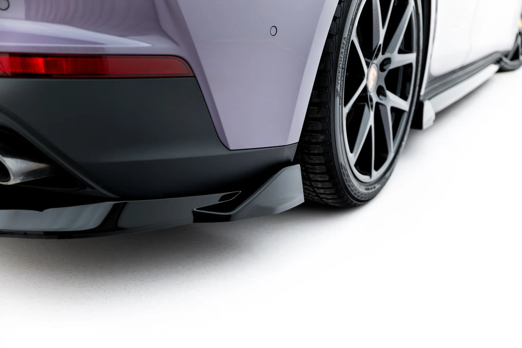 Rear splitter (with vertical bars) suitable for porsche panamera 4 / 4s e-hybrid / 4 e-hybrid 972