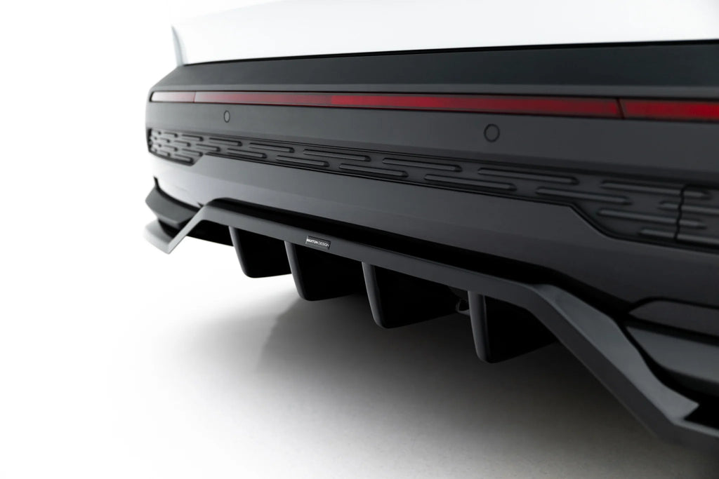 Rear splitter (with vertical bars) suitable for skoda elroq rs mk1
