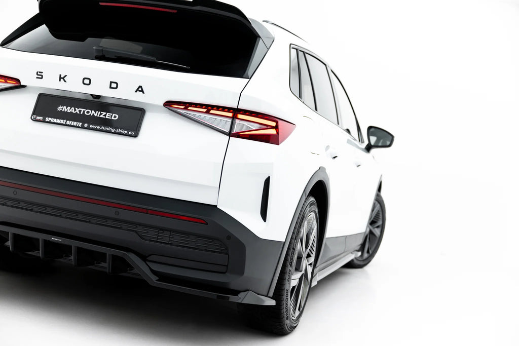 Rear splitter (with vertical bars) suitable for skoda elroq rs mk1