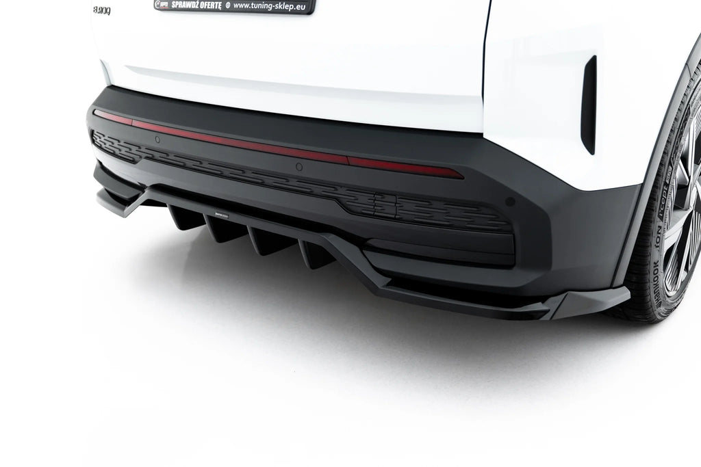 Rear splitter (with vertical bars) suitable for skoda elroq rs mk1