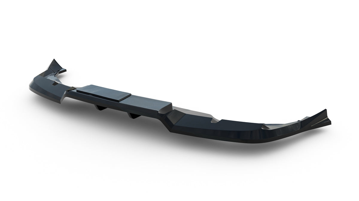 Rear splitter (with vertical bars) suitable for volkswagen t-roc r-line mk2