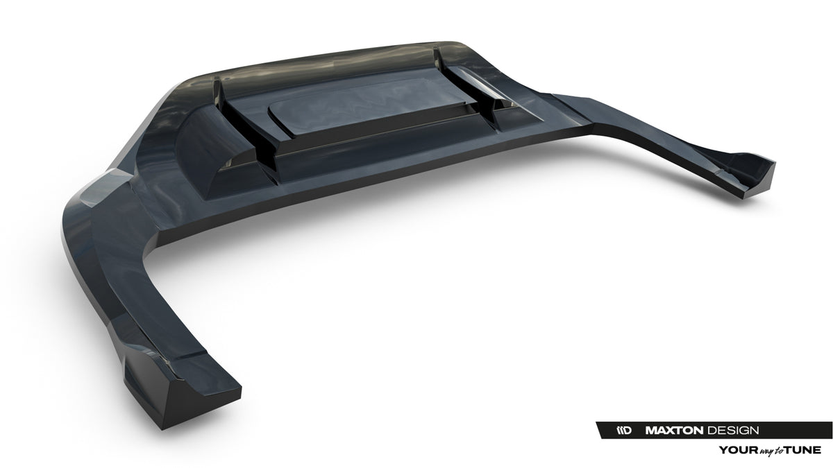 Rear splitter (with vertical bars) suitable for volkswagen tayron r-line mk1