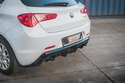Rear valance alfa romeo giulietta (single exhaust version)