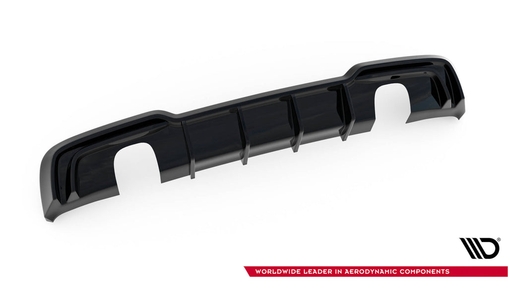 Bagerste Valance Audi A3 S-Line Sportback 8v ansigtsløftning (version med enkelt udstødninger på begge sider)