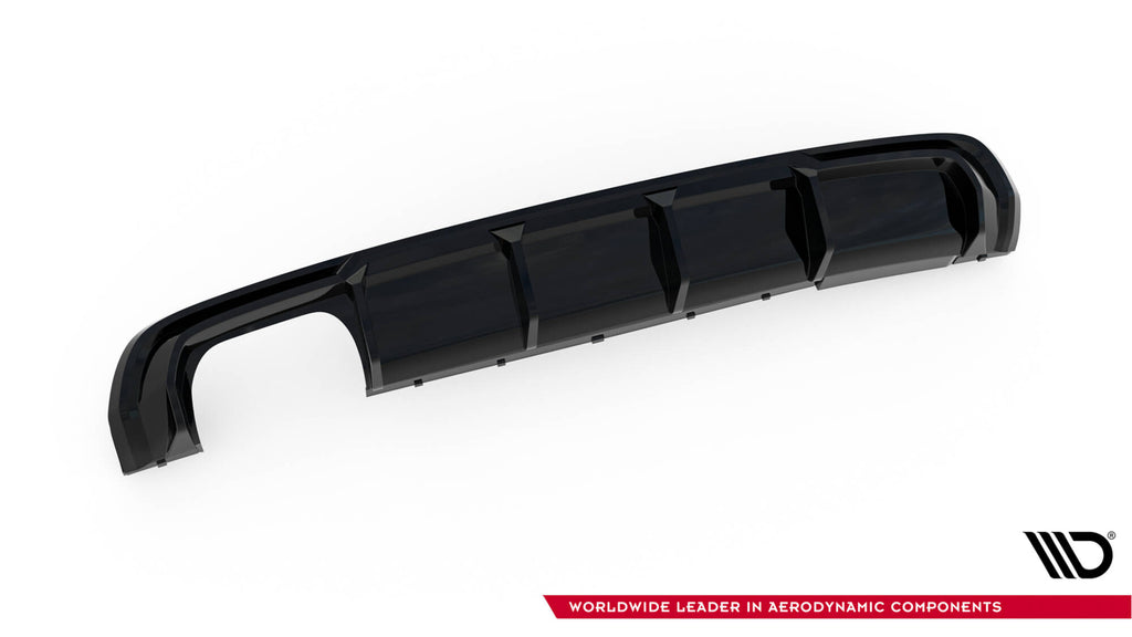 Bagerste Valance Audi A3 S-Line Sportback 8V (version med dobbelt udstødningstips på den ene side)