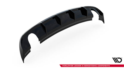 Rear valance audi a3 sedan 8v facelift  (version with single exhaust tips on both sides)