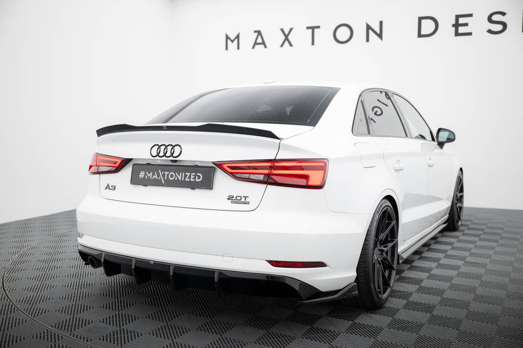 Bagerste Valance Audi A3 siden 8V ansigtsløftning (version med enkelt udstødningstips på den ene side)