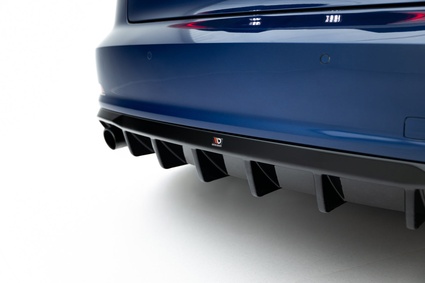 Rear valance audi a3 sedan 8v (version with single exhaust tips on one side)
