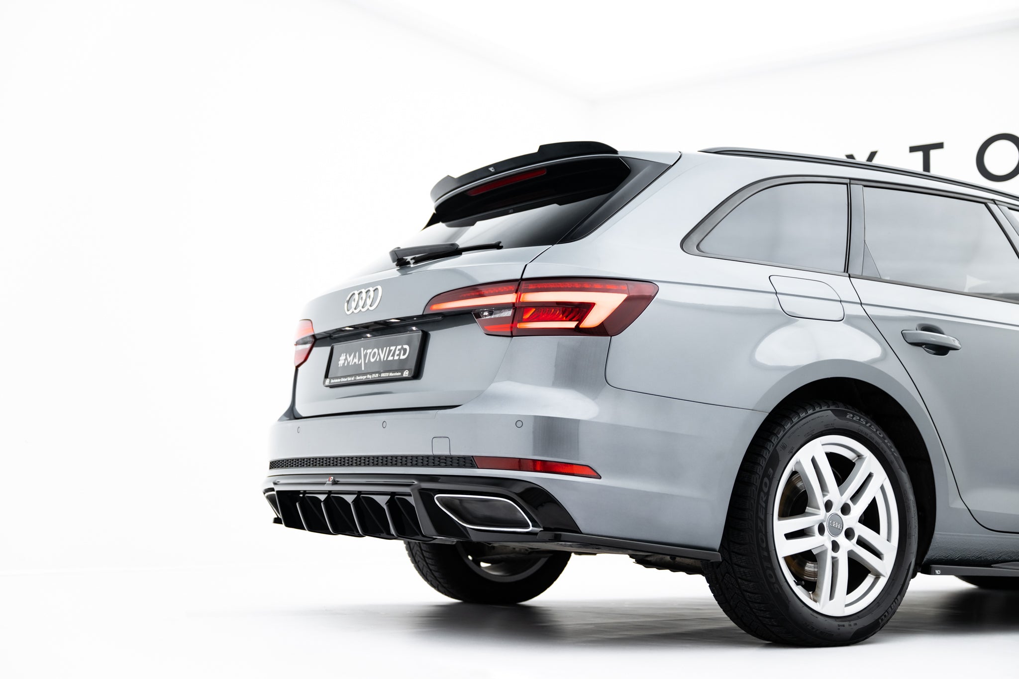 Rear valance audi a4 / a4 s-line sedan / avant b9