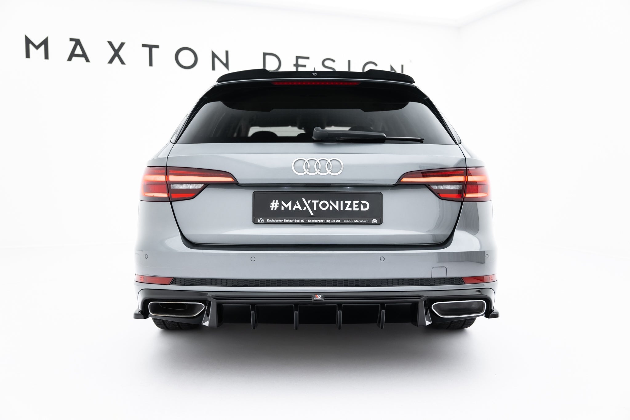 Rear valance audi a4 / a4 s-line sedan / avant b9
