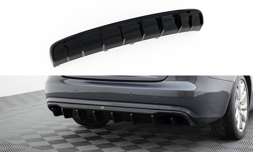 Rear valance audi a4 b8 facelift (version without exhausts)