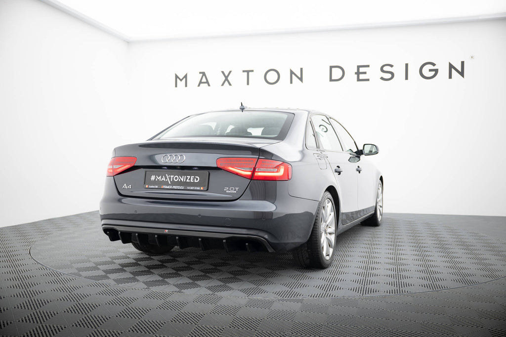Rear valance audi a4 b8 facelift (version without exhausts)