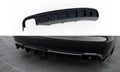 Bagerste Valance Audi A4 B8 (Single Side Dual udstødningsversion)
