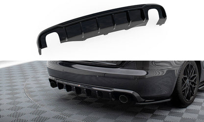 Rear valance audi a4 b8 (version with single exhausts on two sides)