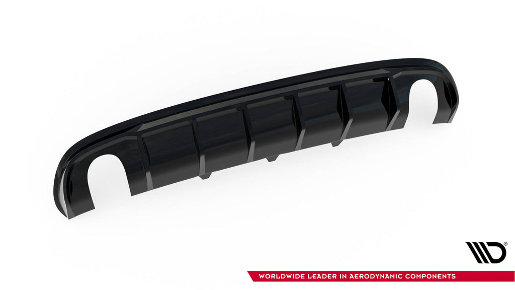Bagerste Valance Audi A4 S-line sedan / avant B8 (version med enkelt udstødningstips på begge sider)
