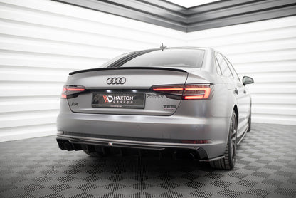 Rear valance audi a4 s-line b9 (version with dual exhaust tips on one side)