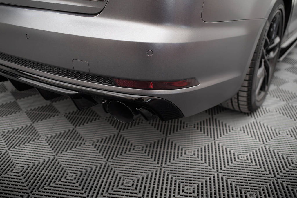 Bagerste Valance Audi A4 S-Line B9 (version med enkelt udstødningstips på begge sider)